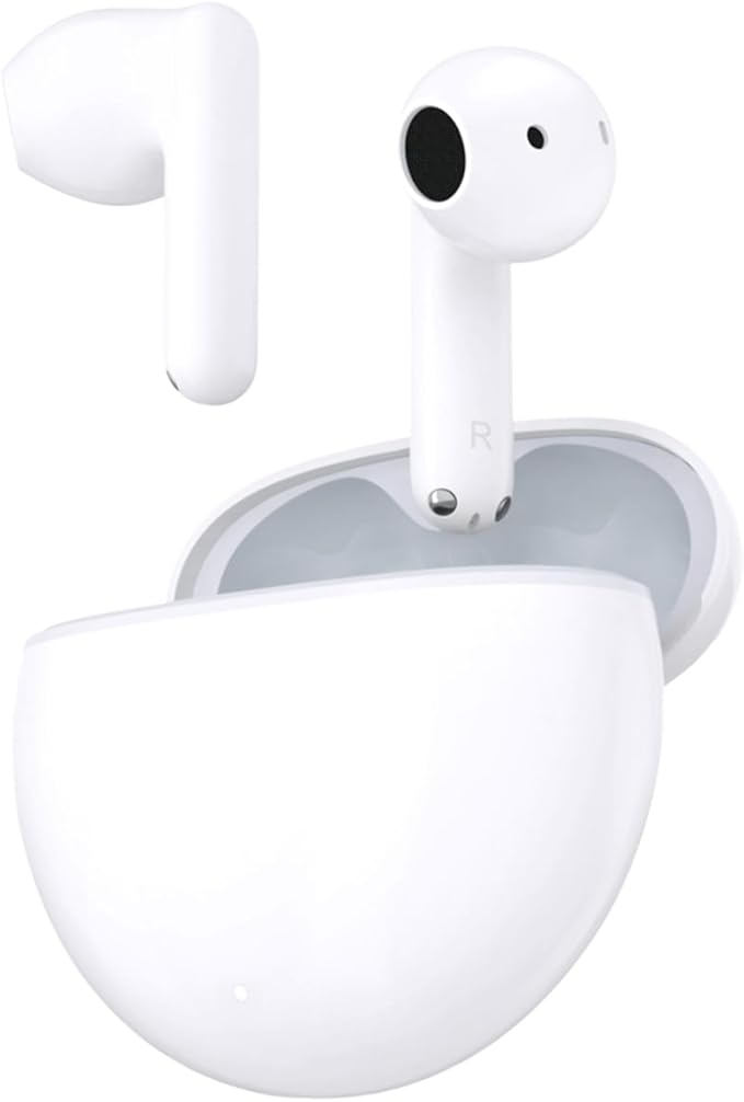 HONOR Choice Earbuds X7e, Bluetooth 5.3 Headphones with Microphone, 40 Hours Bluetooth Headphones, IP54 Wireless Headphones in Ear, White