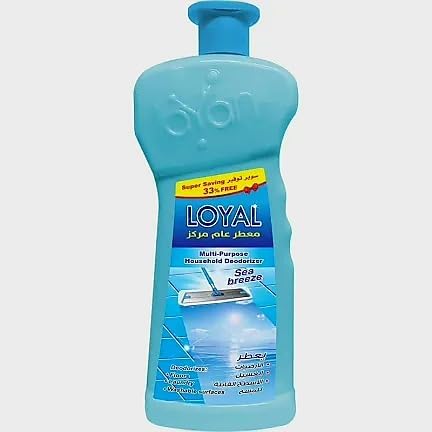 Loyal Multi-Purpose Glass Cleaner, Sea Breeze Scent, 700ml, Blue