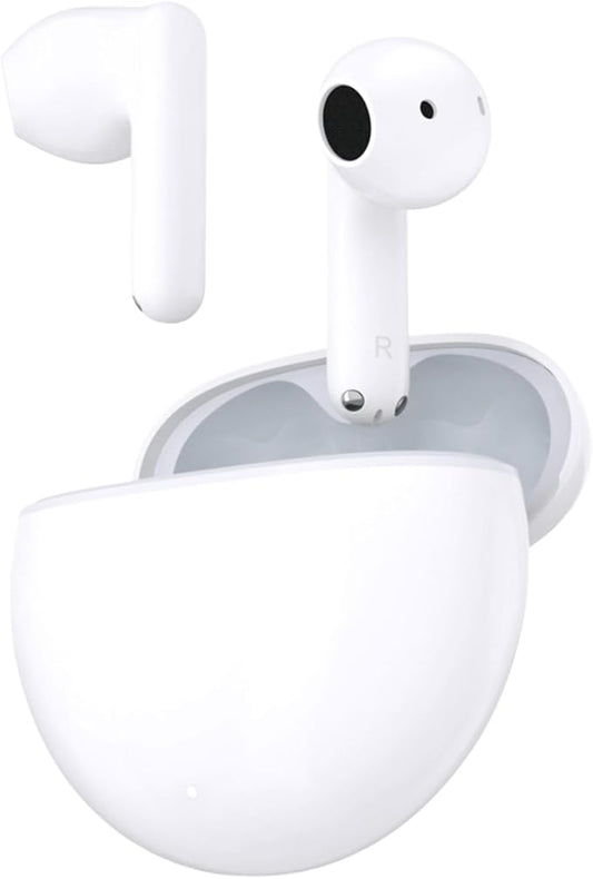 HONOR Choice Earbuds X7e, Bluetooth 5.3 Headphones with Microphone, 40 Hours Bluetooth Headphones, IP54 Wireless Headphones in Ear, White