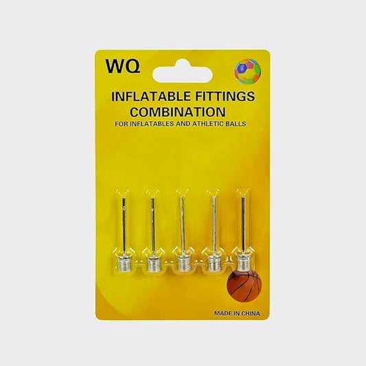 Inflatable Fittings Combination Set, 5-Piece Ball Pump Needles for Sports Equipment