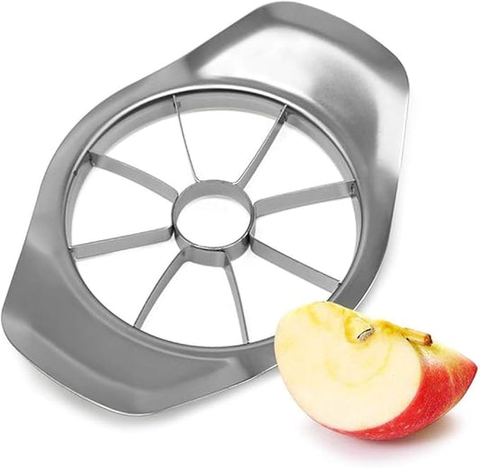 Stainless Steel Apple Slicer Corer, 8-Section Fruit Cutter, Kitchen Gadget