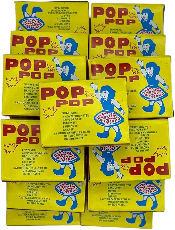 ASHAB AND SAFFRAN Pop Pop Sanppers Fireworks For Kids With Bang Effect 25 PC