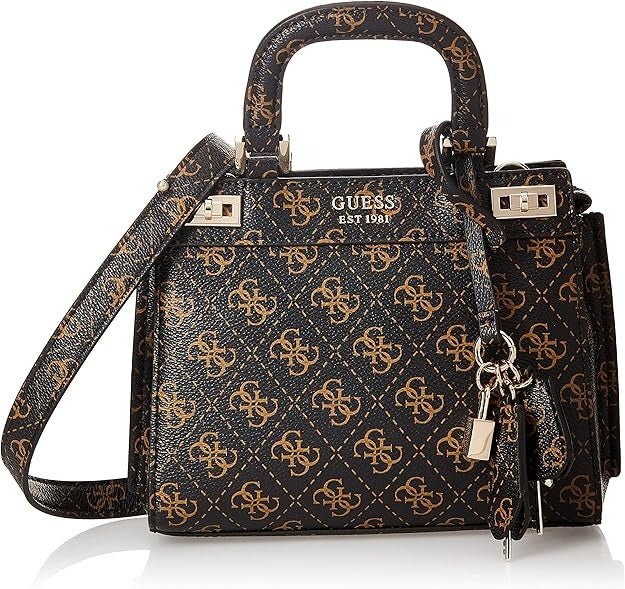 GUESS Katey Mini Satchel Crossbody Bag Elegant. Compact. Iconic.
