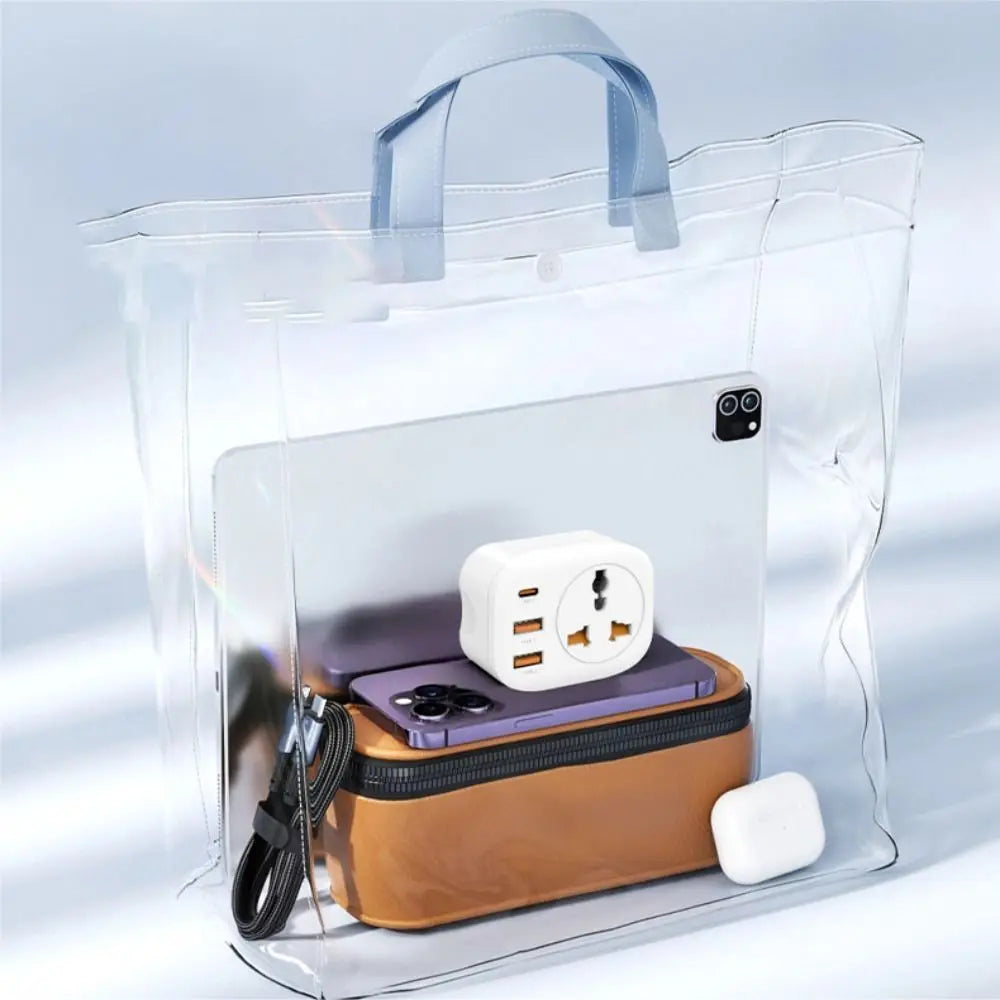 2500W Fast Charging Multi Socket Type C USB Ports Power Socket EU Plug UK Plug Wall Socket Extender PC