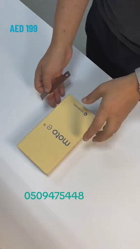 Motorola Moto E15 Dual-SIM 64GB ROM + 2GB RAM (GSM Only | No CDMA) Factory Unlocked 4G/LTE Smartphone (Misty Blue) -