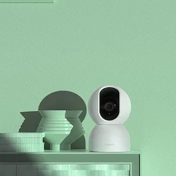 XIAOMI Smart Camera C400 4MP,360° Rotation AI Human Detection 2.4GHz/5GHz Wi-Fi Support Compatible with Alexa Google Home MJSXJ11CM White