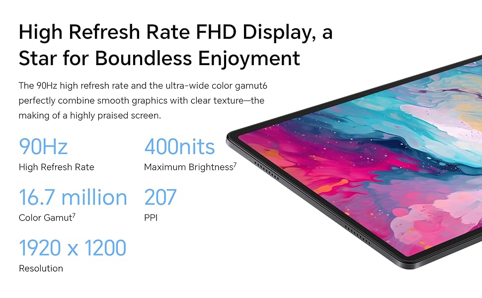 HONOR Pad X8a 4GB RAM 128GB ROM 11 Inch Tablet Space Grey Wi-Fi 