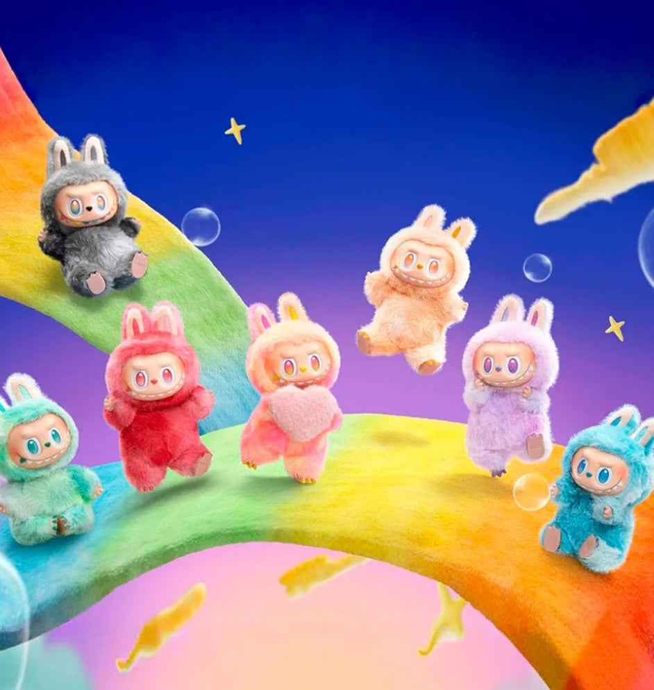 The Monsters - Tasty Macarons Vinyl Face Blind Box, Random Design Action Figures Collectible Toys Home Decorations, Single Box 6p