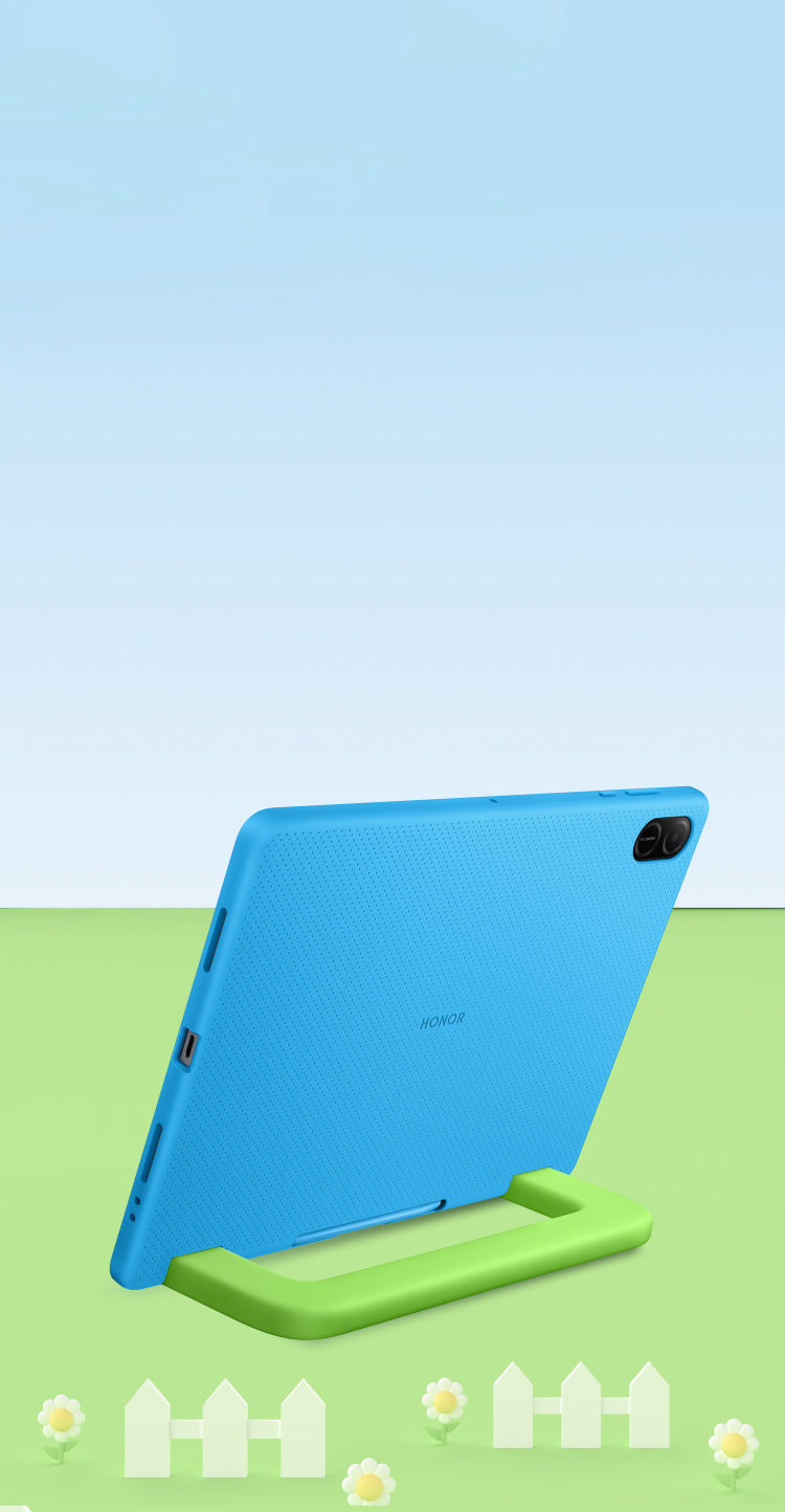 Pad X8a Kids Edition Space Grey 4GB RAM 128GB ROM Free Inbox Scribble Pen And Blue Protective Case Stand - Middle East Version