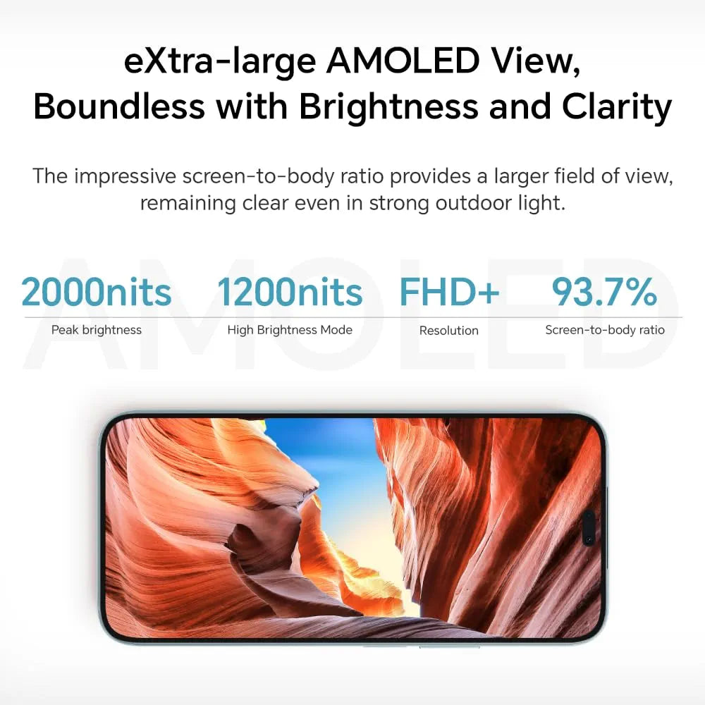 HONOR 200 Lite, 5G Dual SIM, RAM 8GB , ROM 256GB, 6,7” Anti-Drop AMOLED Display, 108MP Camera,- International Version