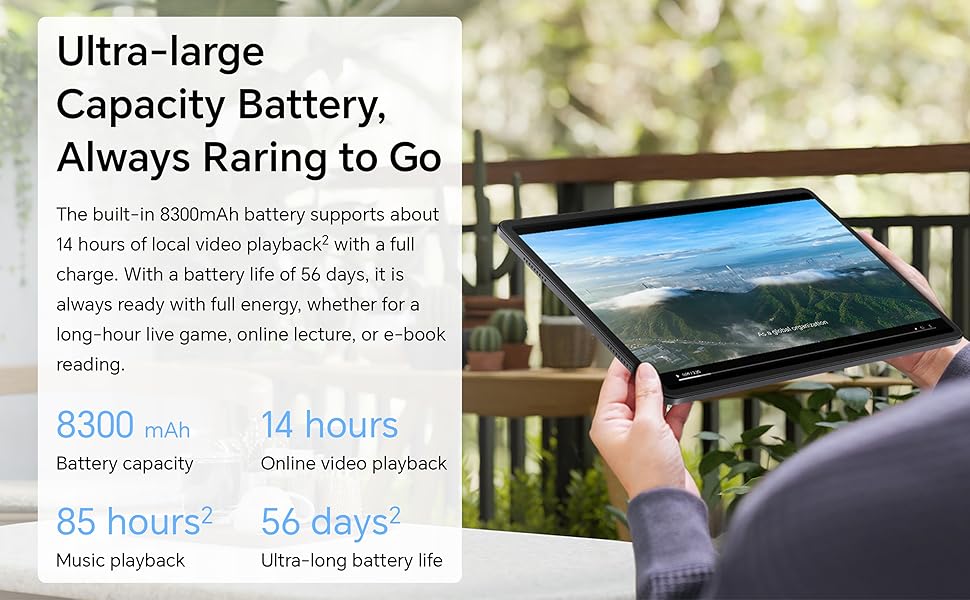 HONOR Pad X8a 4GB RAM 128GB ROM 11 Inch Tablet Space Grey Wi-Fi 