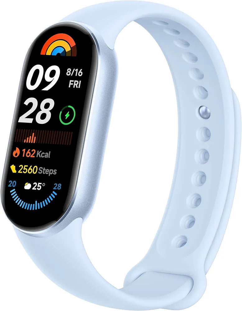 Xiaomi Smart Band 9 Arctic Blue | 1.62'' AMOLED display | Touchscreen, Multisport Tracker, Activity Tracker, Heart Rate Monitor | Bluetooth connectivity