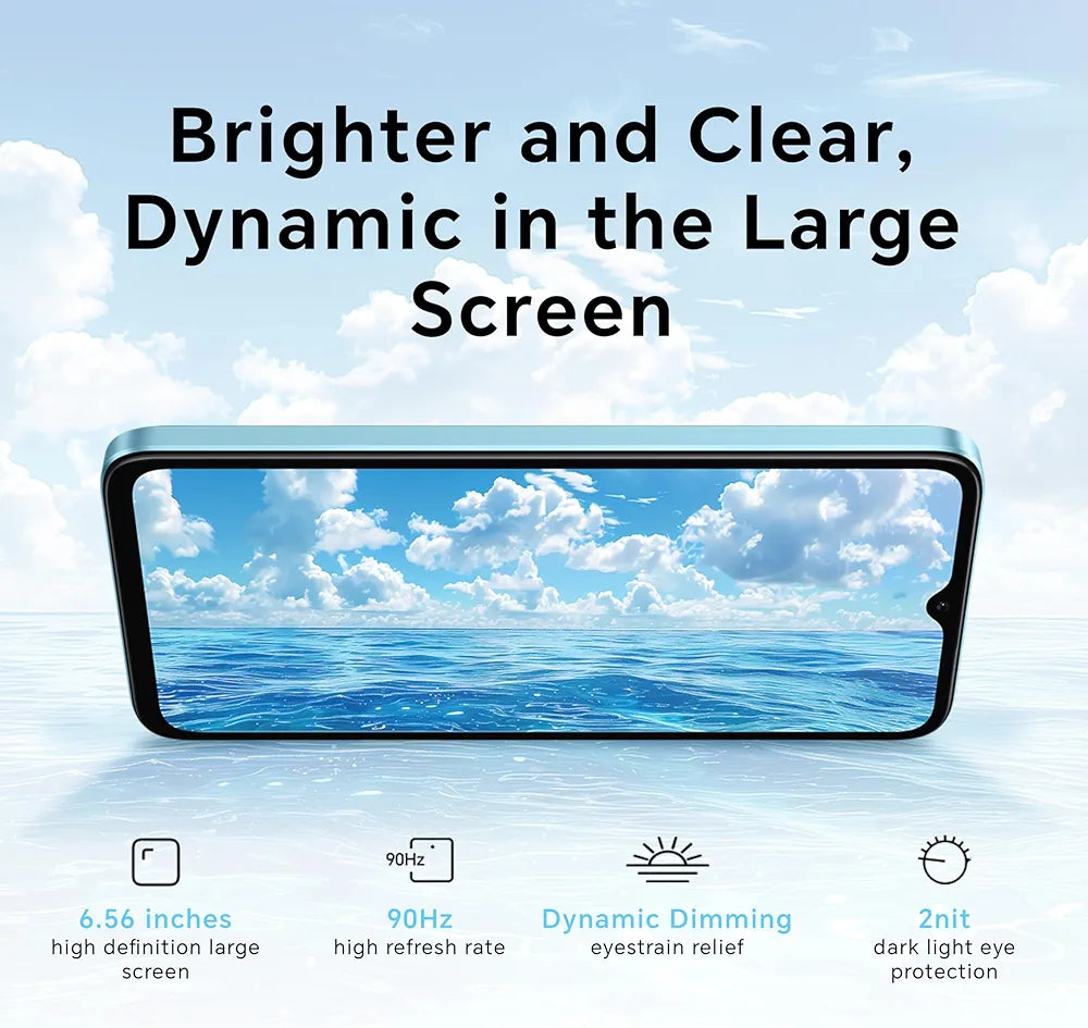 HONOR X5b Plus Dual SIM ROM:128GB RAM:4GB ll TDRA Approved